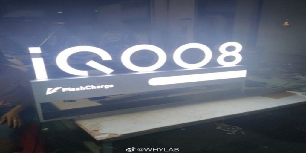 iqoo 8 supposed marketing prop