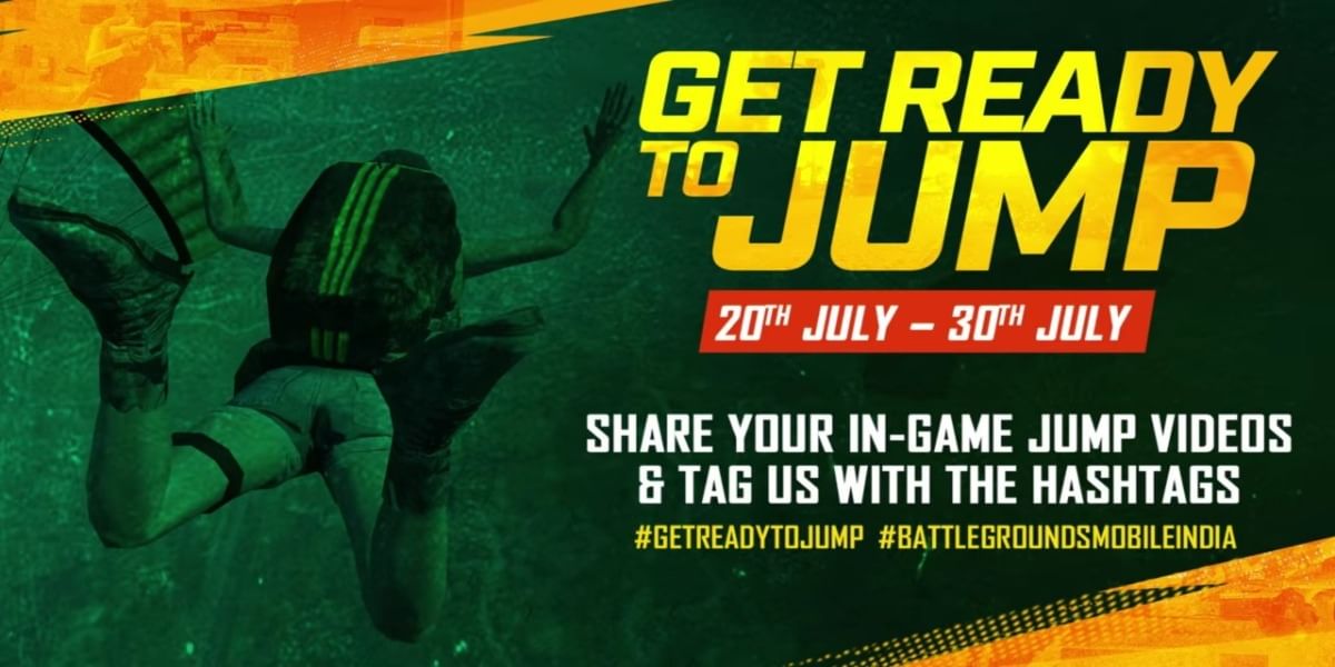 Battlegrounds Mobile India Announces ‘Get Ready To Jump’ Event Where You Can Win Official Merchandise