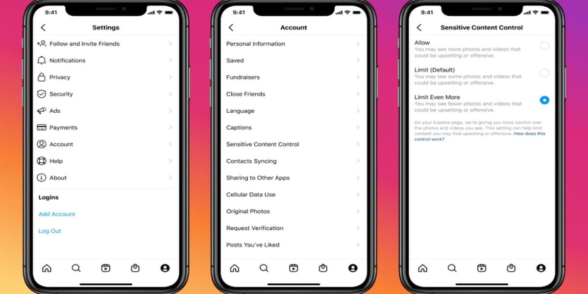 Instagram Introduces &#8216;Sensitive Content Control&#8217; Option: Here are the Details