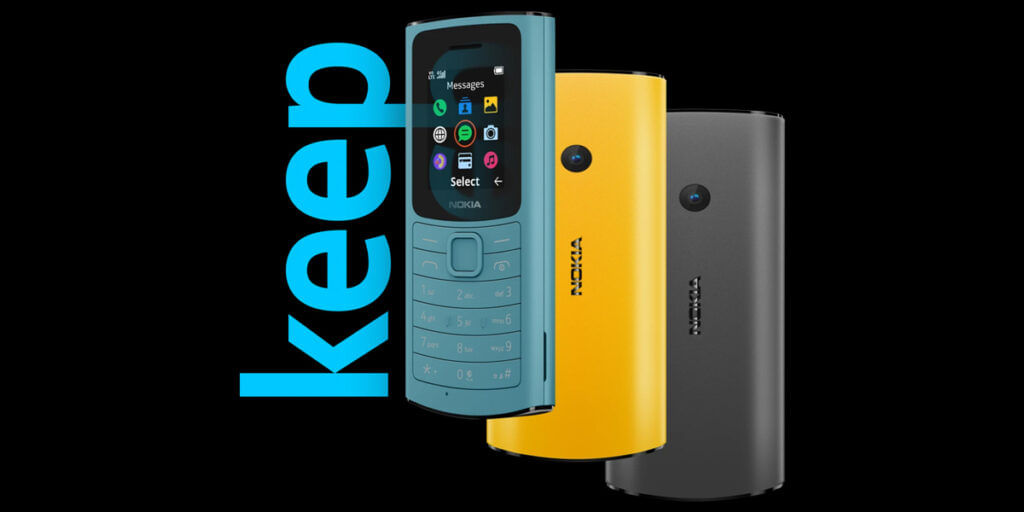 Nokia 110 4G Feature Phone Color Options