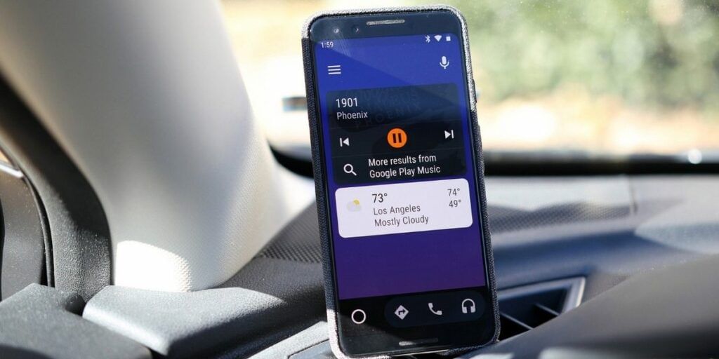 Connect Android Auto to Phone Screen