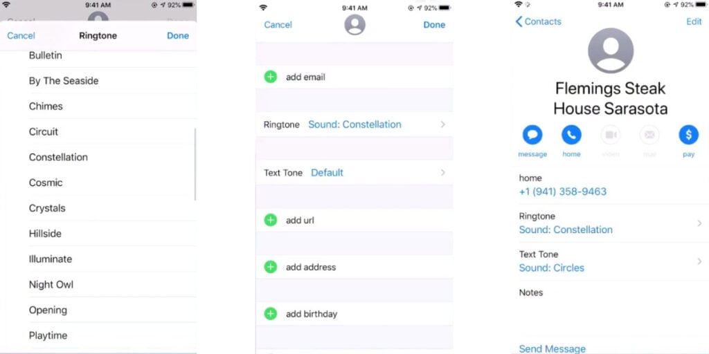 How to set custom ringtones for iOS