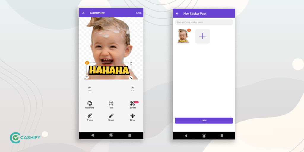 WhatsApp Custom Sticker Application