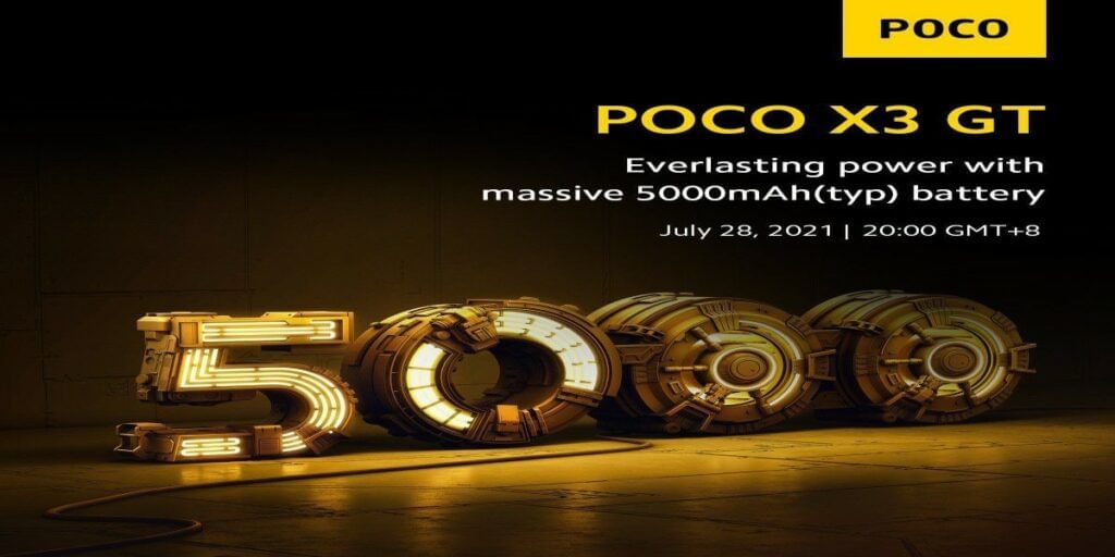 poco x3 gt teaser poster