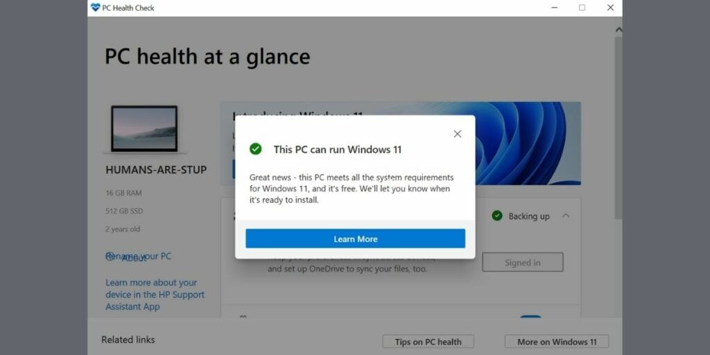 PC Health Check