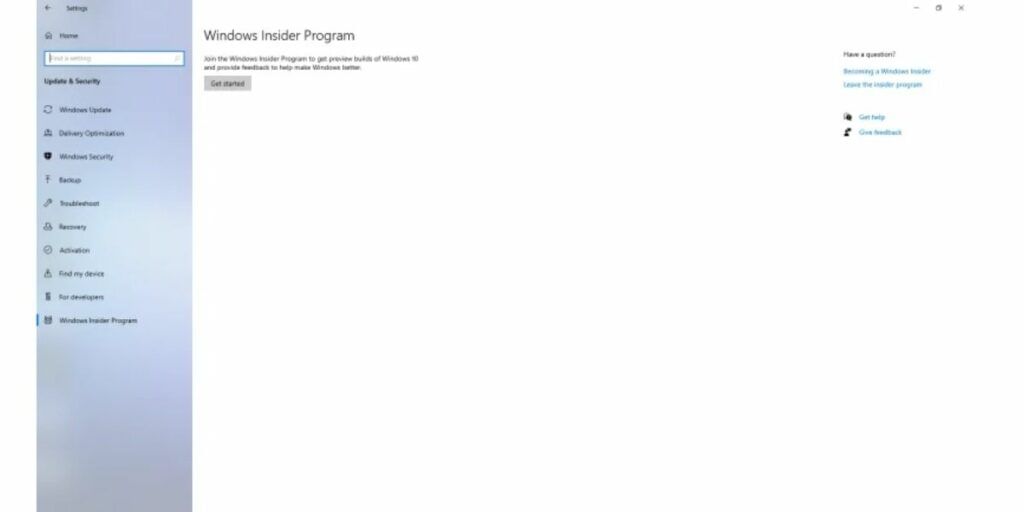 Insider Program
