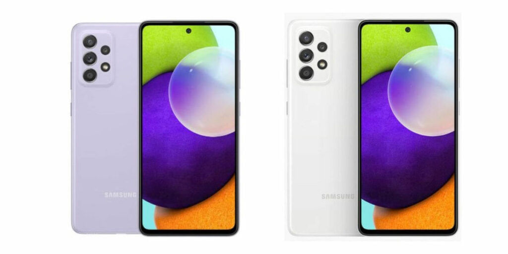 Samsung Galaxy A52s Front And Back Design