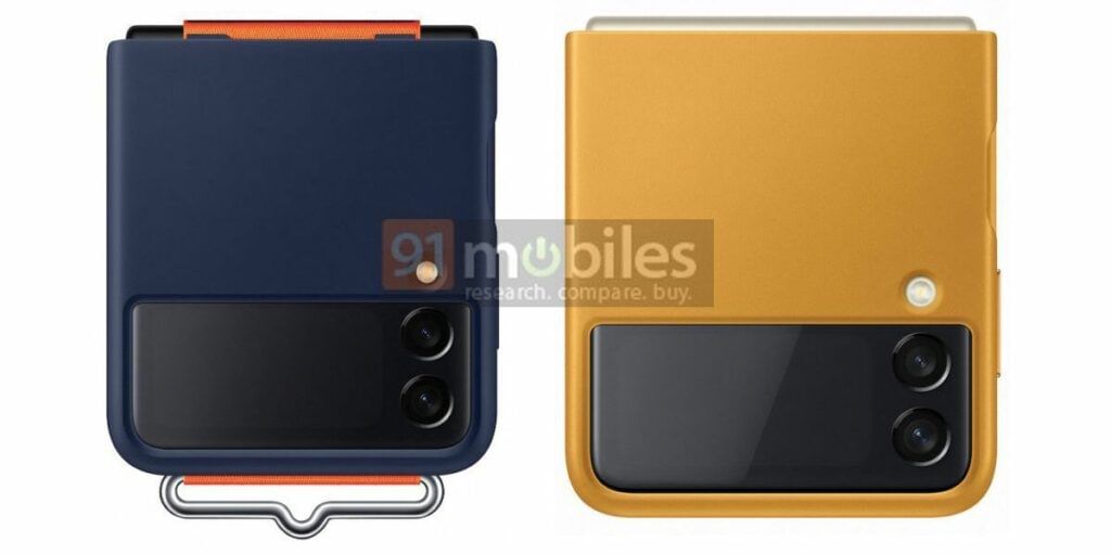 Samsung Galaxy Z Flip 3 Case Renders