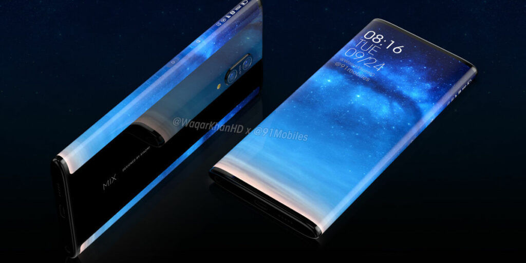 Mi Mix 4 91Mobiles Concept Renders