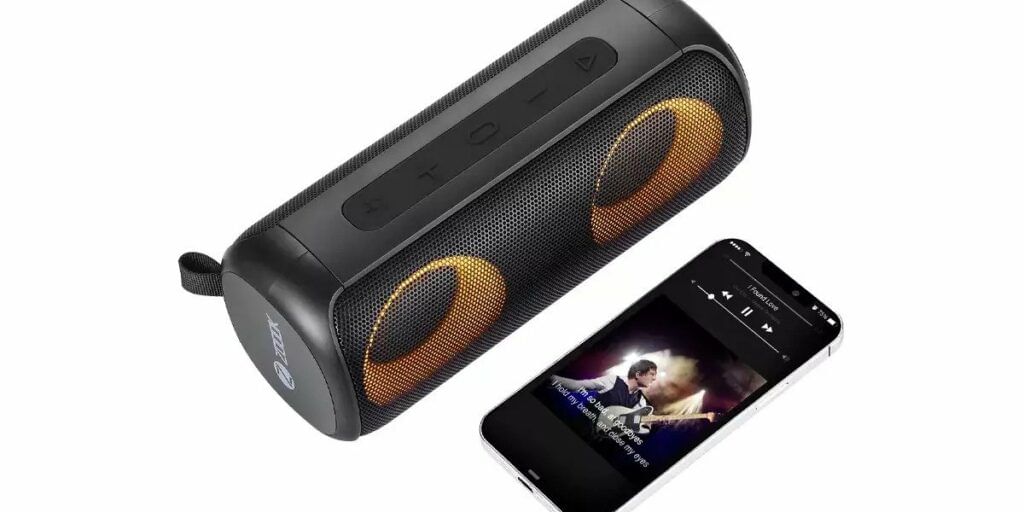 Zoook Rocker Color Blast Bluetooth Speaker Design