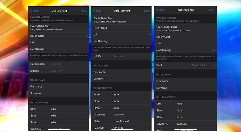 Apple adds UPI, RuPay, Netbanking as New Payment Options