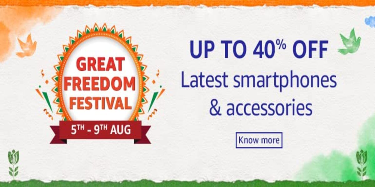 Amazon Great Freedom Festival Sale: Grab Top 5 Mobile Phone Deals