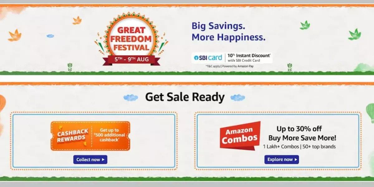 Amazon’s Great Freedom Festival Sale Starts Soon!