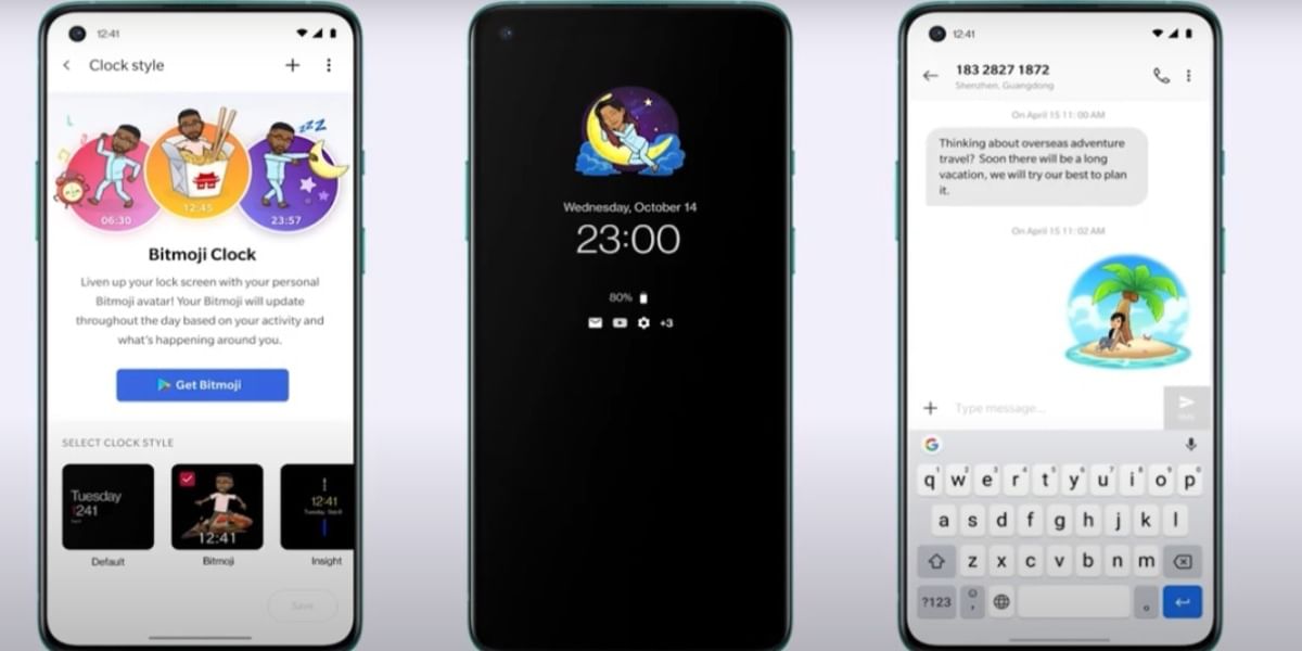 Here&#8217;s How to Use Bitmoji in All OnePlus Phones