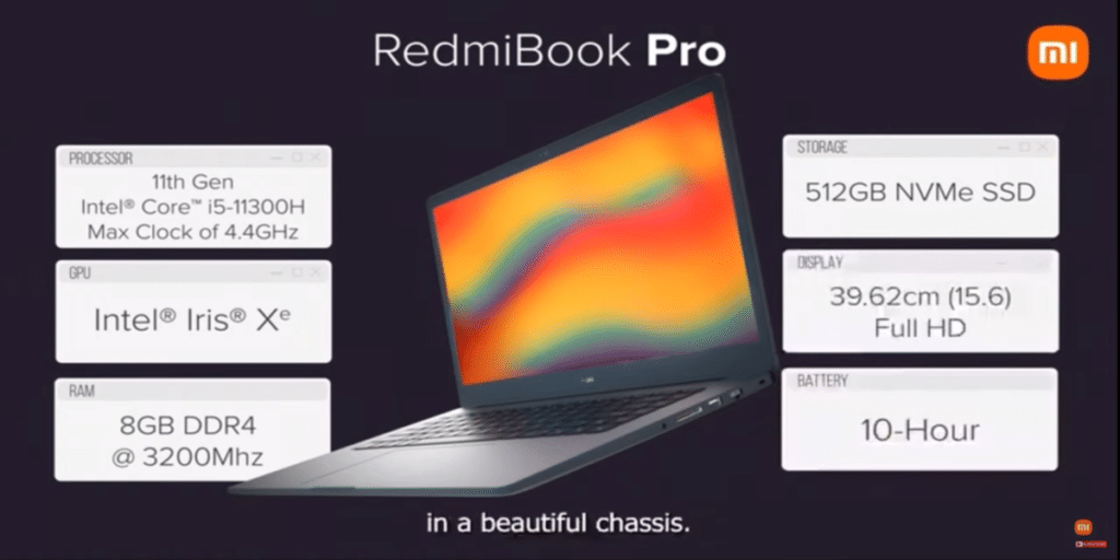 RedmiBook Pro Specifications