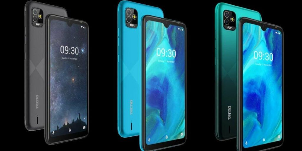 Tecno POP 5P Colour Options