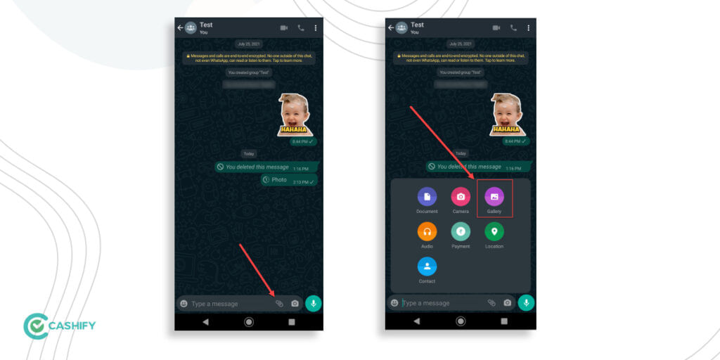 How to use whatsapp view once