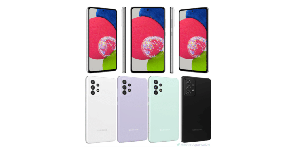 Samsung Galaxy A52s Design Renders Reveal Similarity With Galaxy A52
