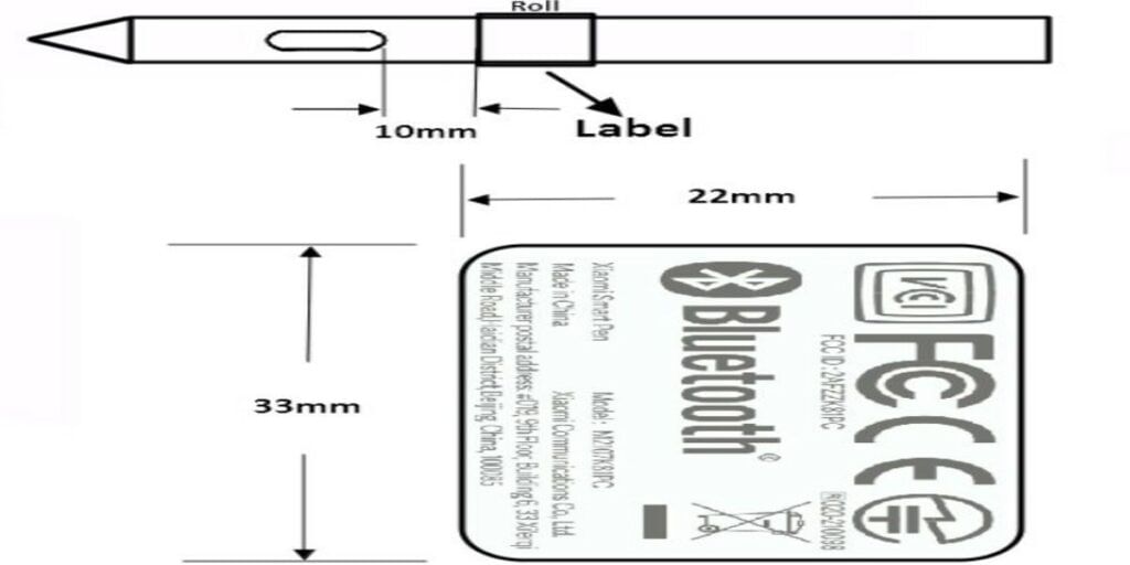 Xiaomi Smart Pen FCC