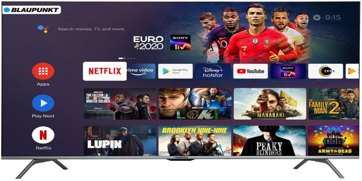 Blaupunkt 50-inch Android TV With 4K IPS+ Panel Launched in India: Price and Specifications