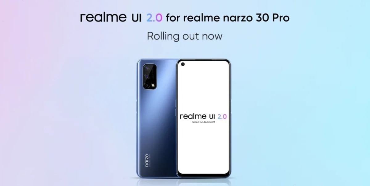 Realme Narzo 30 Pro 5G Getting Android 11-Based Realme UI 2.0 Update in India: Complete Changelog