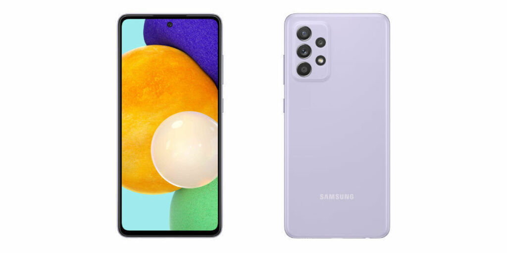 Samsung Galaxy A52s 5G Front And Back Design