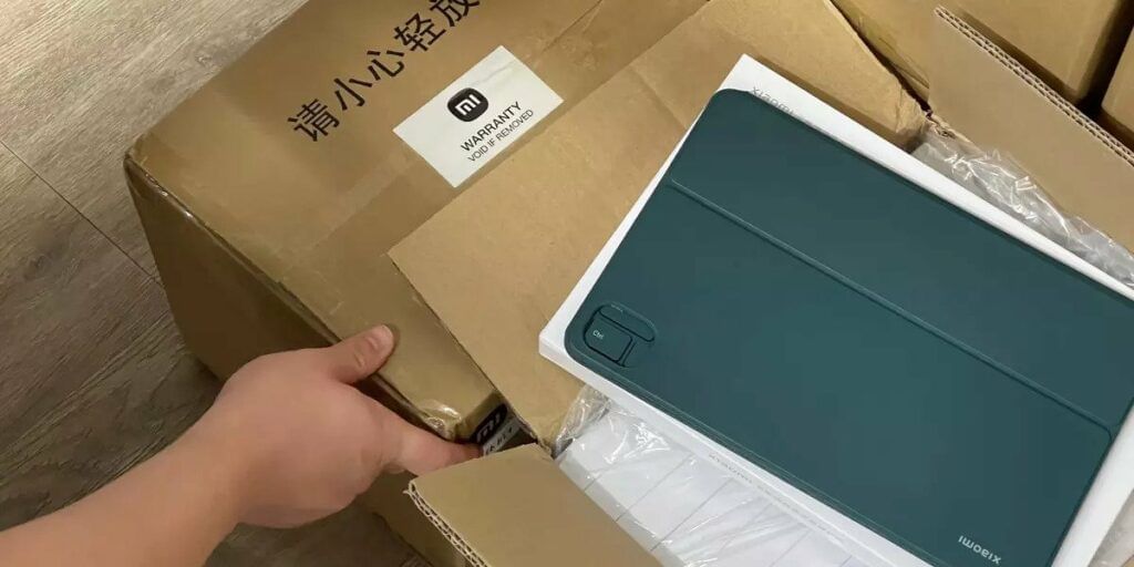 Xiaomi Mi Pad 5 Keyboard Case Live Images Render