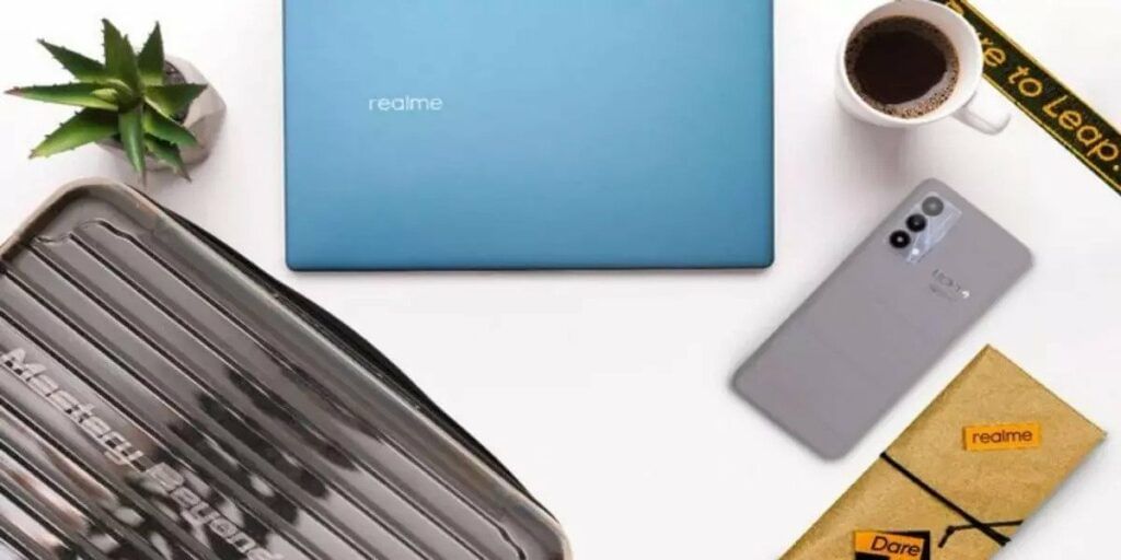Realme Book Slim Blue Colour Variant