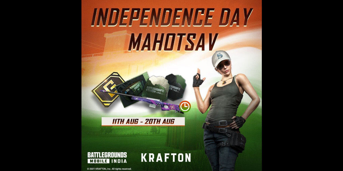 BGMI Independence Day Mahotsav Brings New AWM Skin, Coupons, G-Coin and More