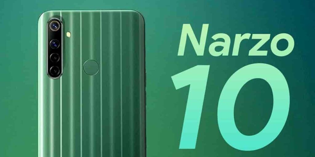 Realme Narzo 10 Back Panel Design