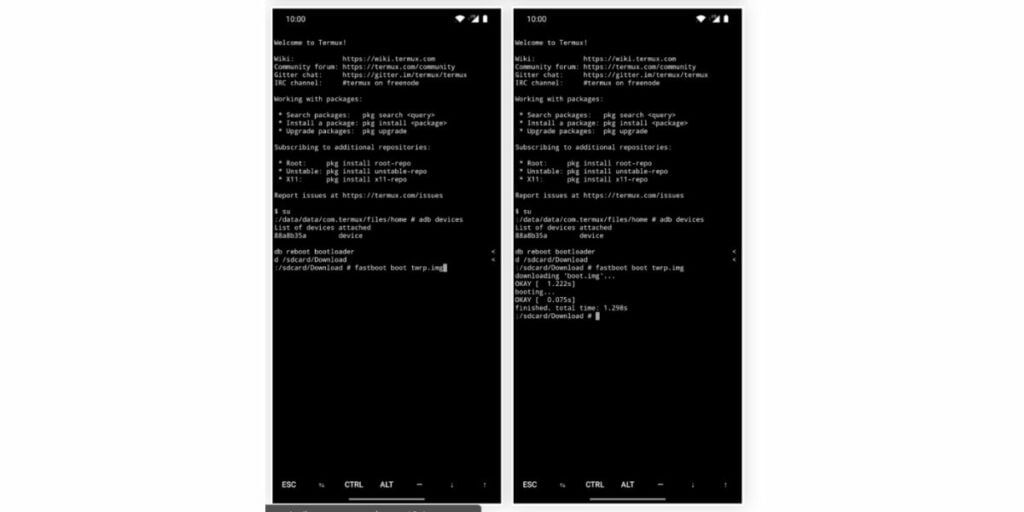 Install twrp recovery
