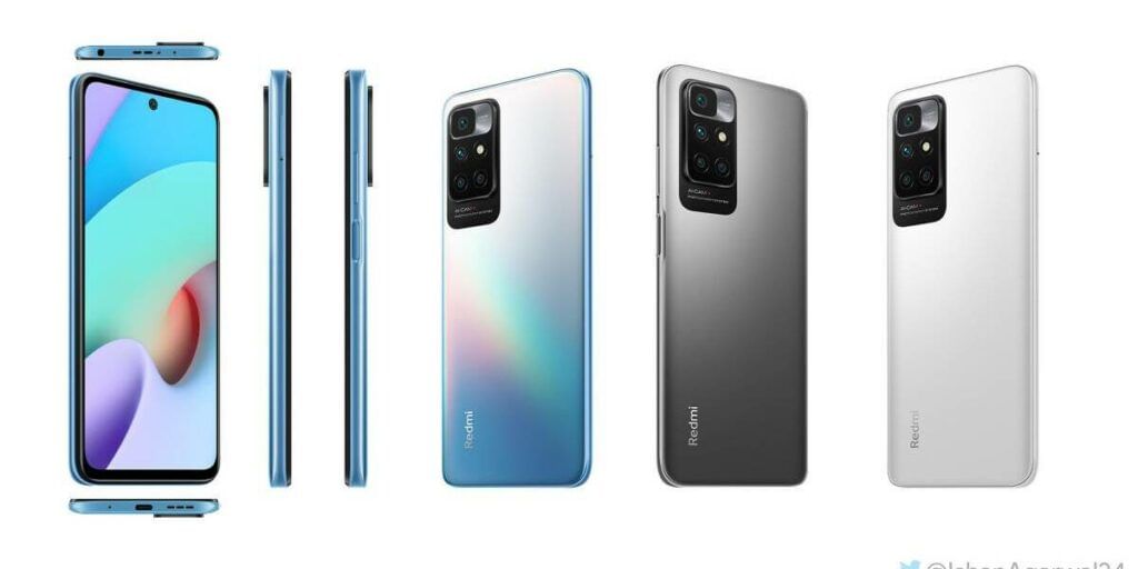 Redmi 10 Design Renders By Ishan Agarwal