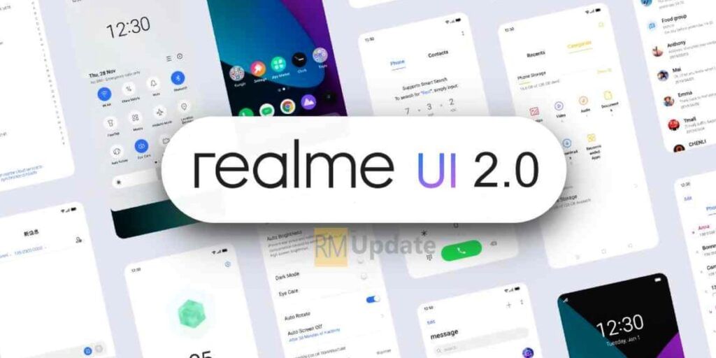 Realme UI 2.0 For Realme Narzo 30A