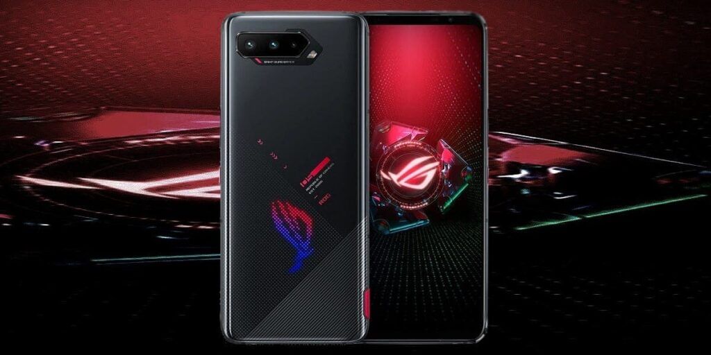 Asus ROG Phone 5s Front and Back