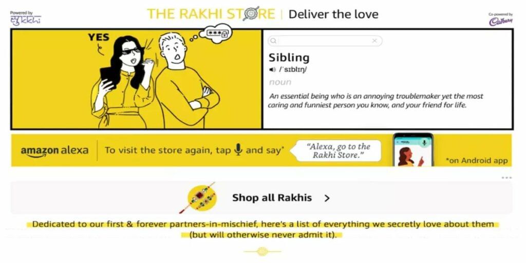 Amazon Rakhi Store Will Allow Android Users To Use Alexa Voice Assistant To Navigate Through The Store