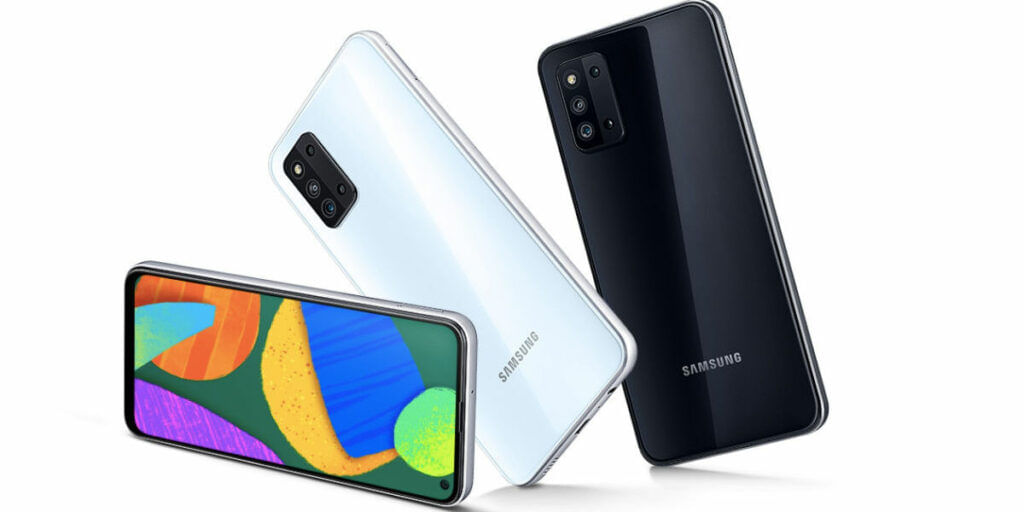 Samsung Galaxy M52 5G Front and Back Design