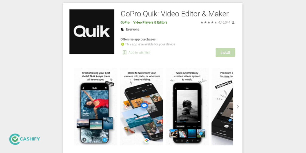 GoPor best video editing app