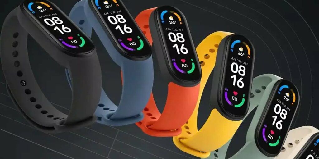 Xiaomi Mi Band 6 Colour Options