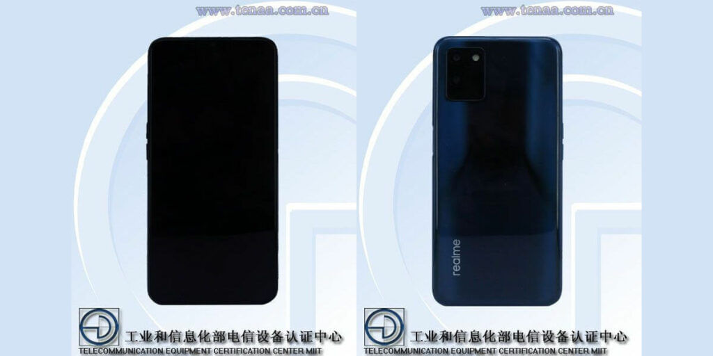 Realme RMX3125 Design Revealed By TENAA Listing