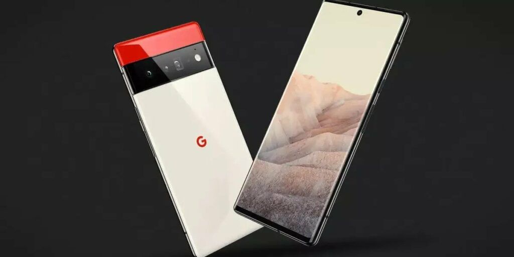 Google Pixel 6 Front and Back Design