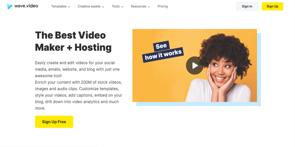 Wave video editing