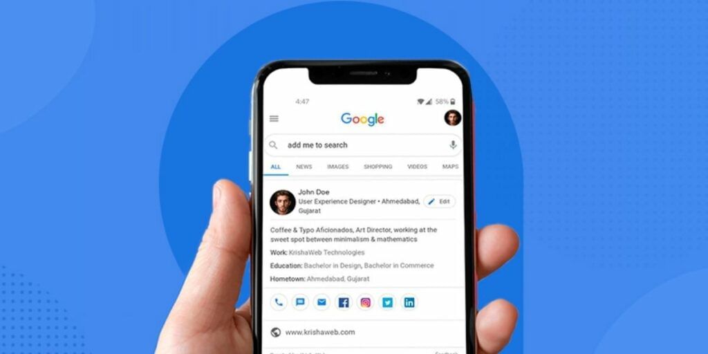 Google People Card