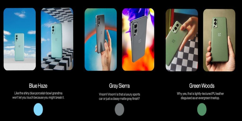 oneplus nord 2 green woods colour