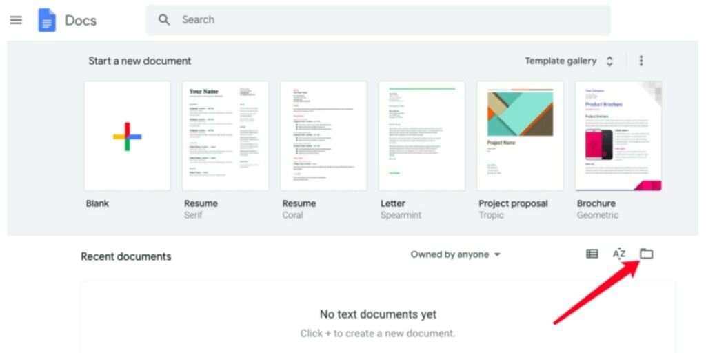 Convert PDF to Word using Google Docs