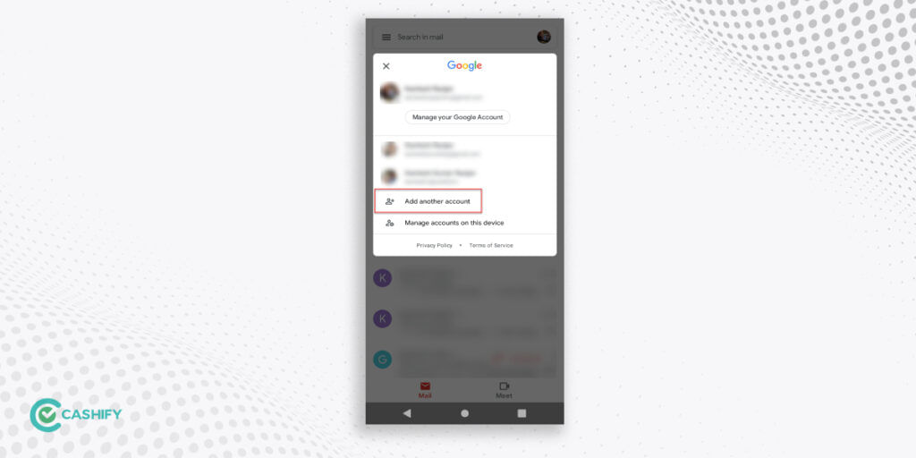 How to add another email account