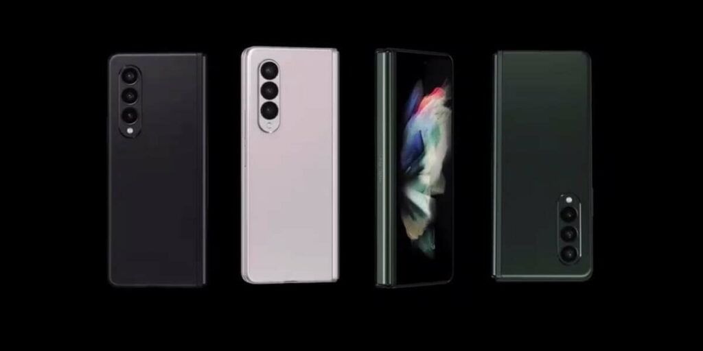 Samsung Galaxy Z Fold 3 Colour Options