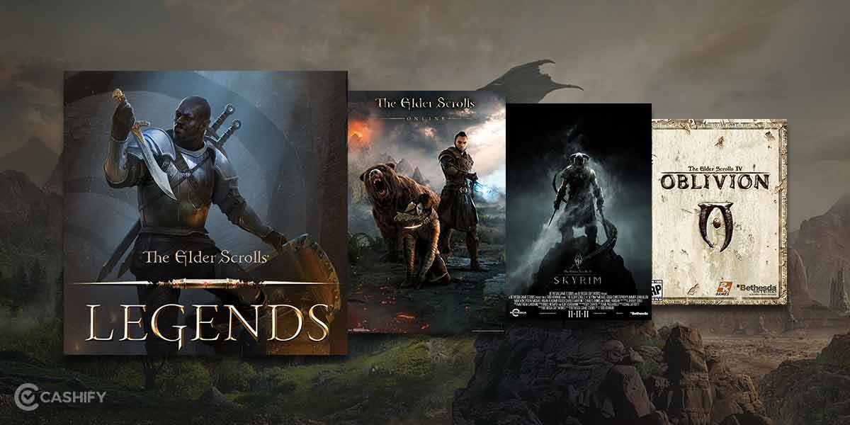 best offline shooting games: The elder scrolls series
