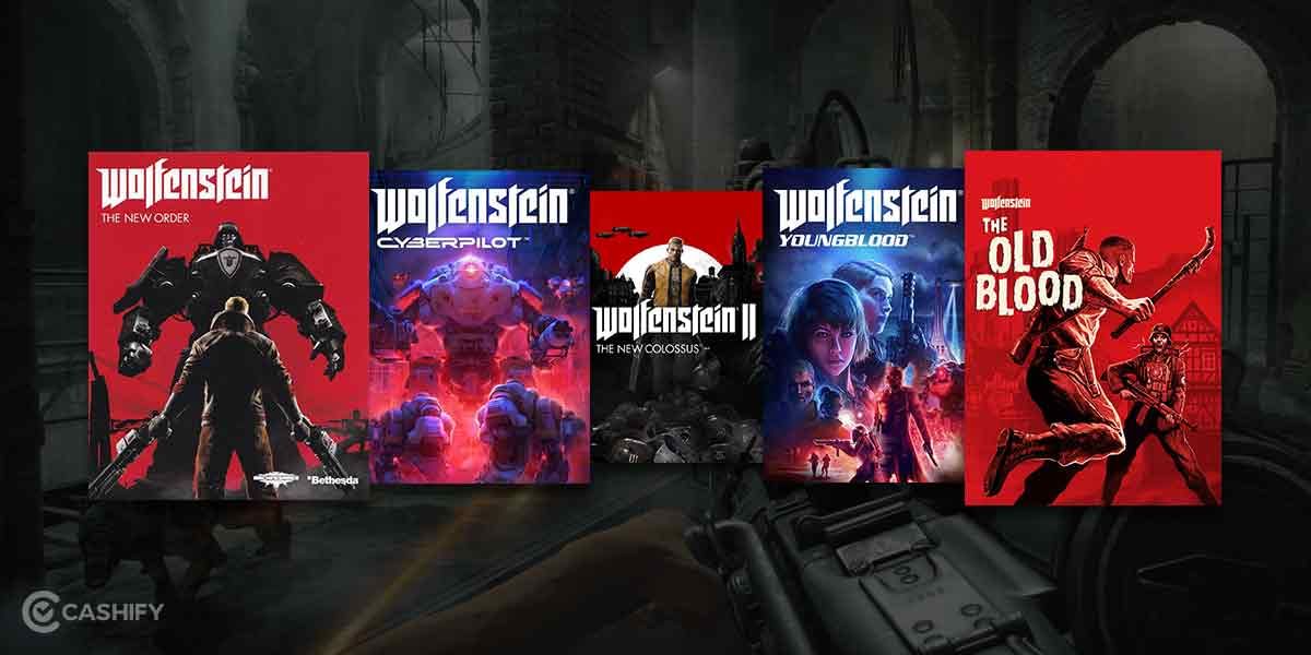 best offline shooting games: The Wolfenstein Series