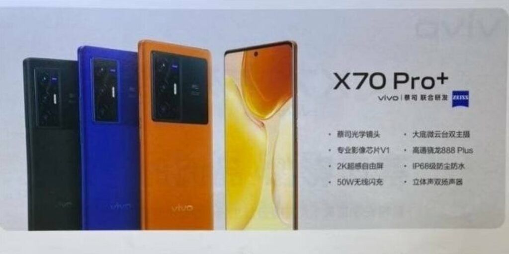Vivo X70 Pro Plus Specs