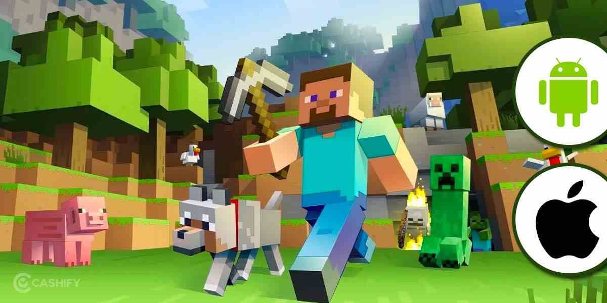 Minecraft for Android phone and iPhone